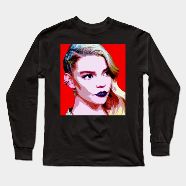 anya taylor-joy Long Sleeve T-Shirt by oryan80